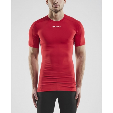 Craft Compression T-shirt (tight fit) Pro Control Underwear red Men